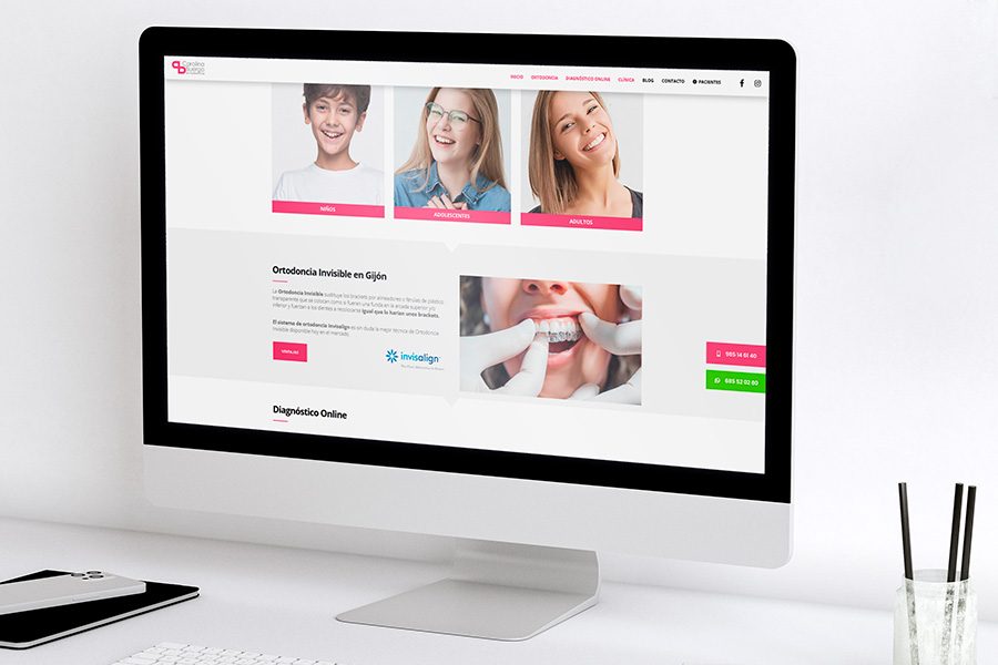 Prismadent. Página web de Ortodoncia Buergo
