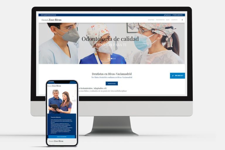 diseño web para dentistas en Madrid