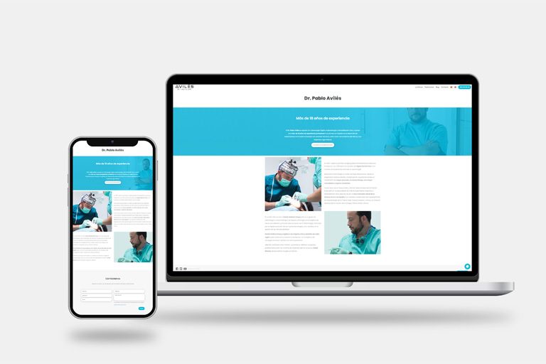 Las ventajas de una mini landing page para tu clínica dental